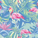 Flamingo Blue Wallpaper