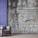 Depicting A King Riding An Elephant