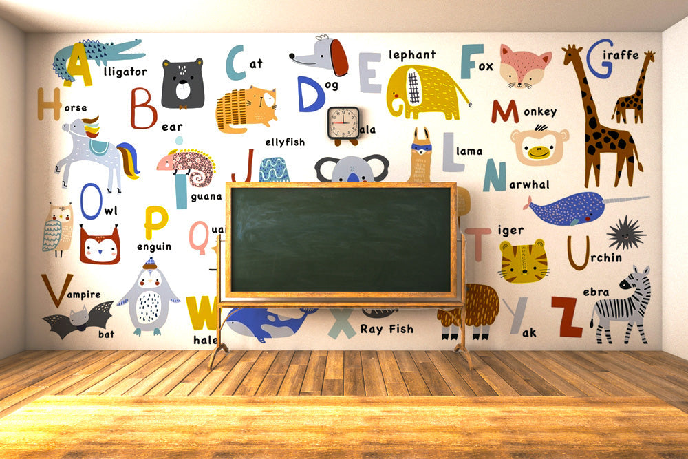 Complete Alphabet Chart Wallpaper