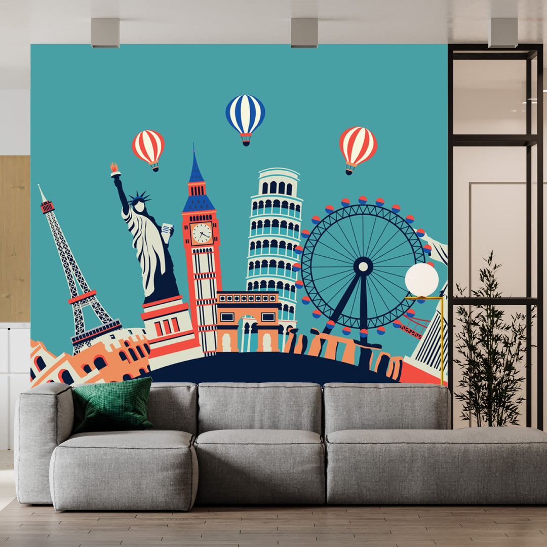 London Wall Mural