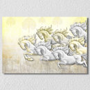 7 Horses Landscape Wall Art 18