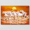 7 Horses Landscape Wall Art 17