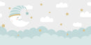 Moon Nursery School Wallpaper