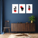Abstract Design Art, Set Of 3