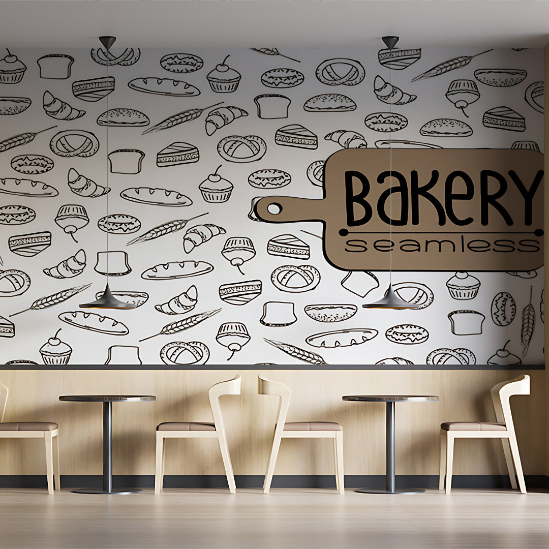 Bakery Seamless Customize Wallpaper