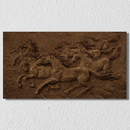 7 Horses Landscape Wall Art 11
