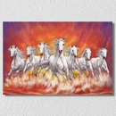 7 Horses Landscape Wall Art 10