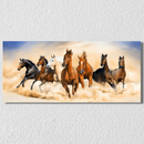 7 Horses Landscape Wall Art 8