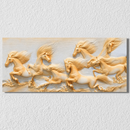 7 Horses Landscape Wall Art 4
