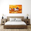 7 Horses Landscape Wall Art 12