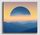 Sunset And Sunrise Wall Art 12