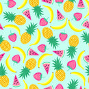 Mix Fruit Art Self Adhesive Sticker For Refrigerator