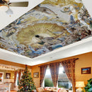 Greek God Zeus Ceiling Wallpaper