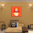Orange Shivaji Mahraj Canvas