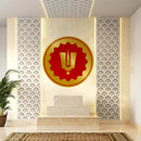 Tilak Vector Art Red Wallpaper