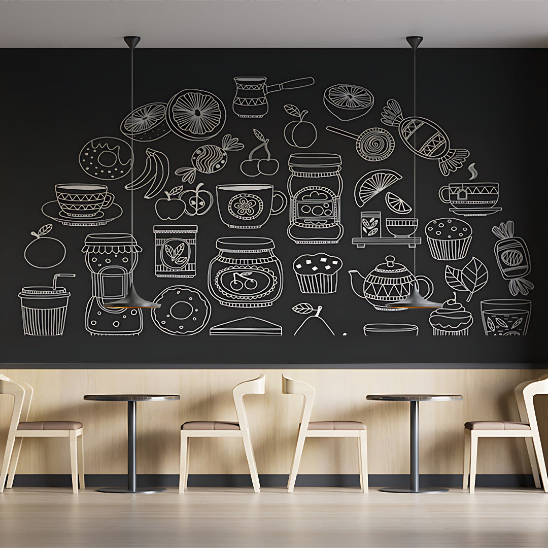 Black White Sketch Customize Wallpaper