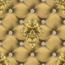 Adhya Cushioned Pattern Wallpaper