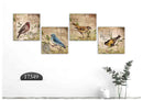 Bird Dream Sing Fly Love Art, Set Of 4