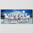 7 Horses Landscape Wall Art 1