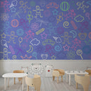 Kids Doodle Vector Wallpaper