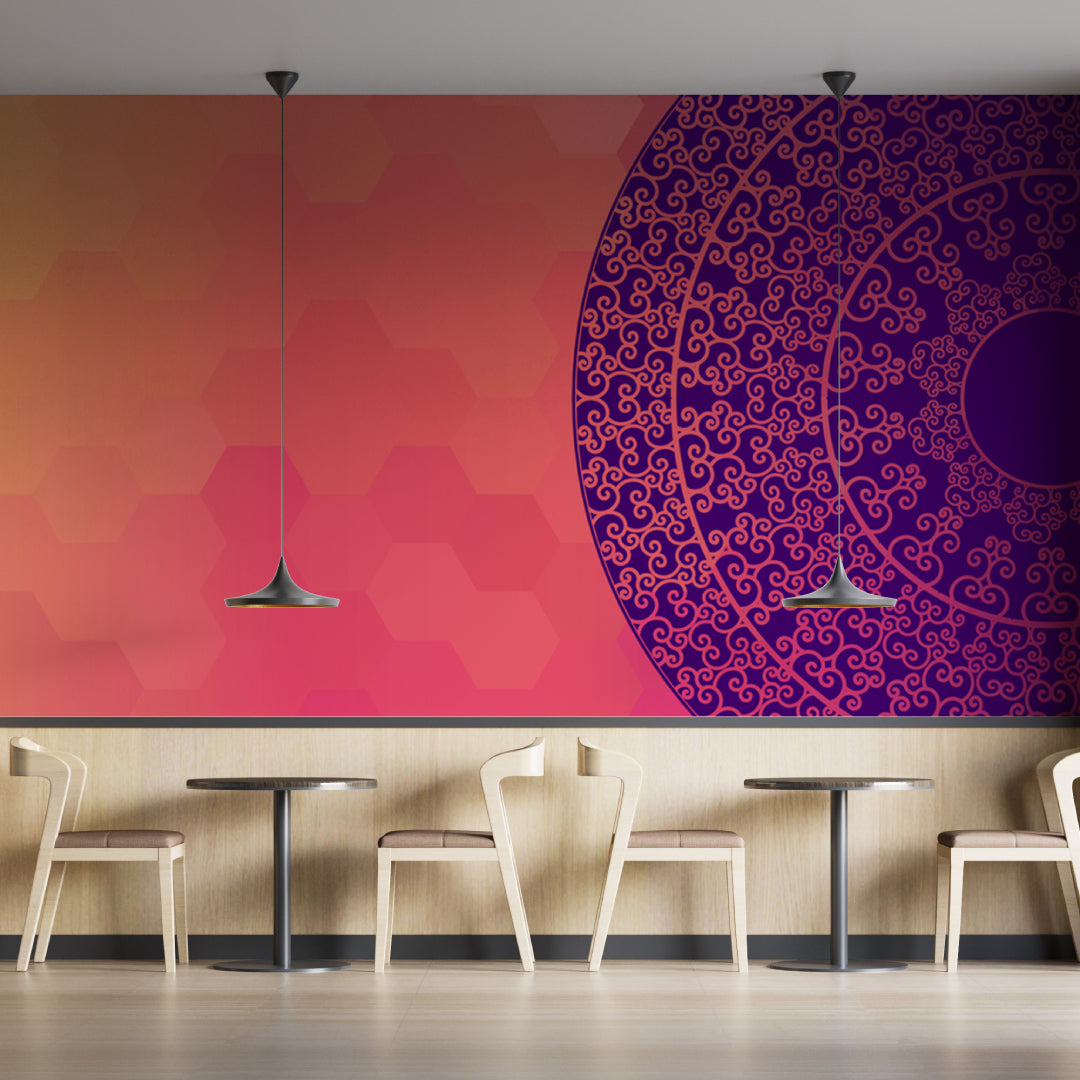 Starched Fluorescent Wallpapepr