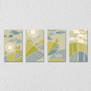 Nature Landscape Wall Art 14, Set Of 4