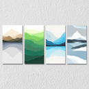 Nature Landscape Wall Art 16, Set Of 4