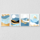 Nature Landscape Wall Art 15, Set Of 4