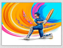 Cricket Batsman Wall Art