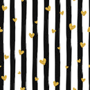 White & Black Strip Wallpaper