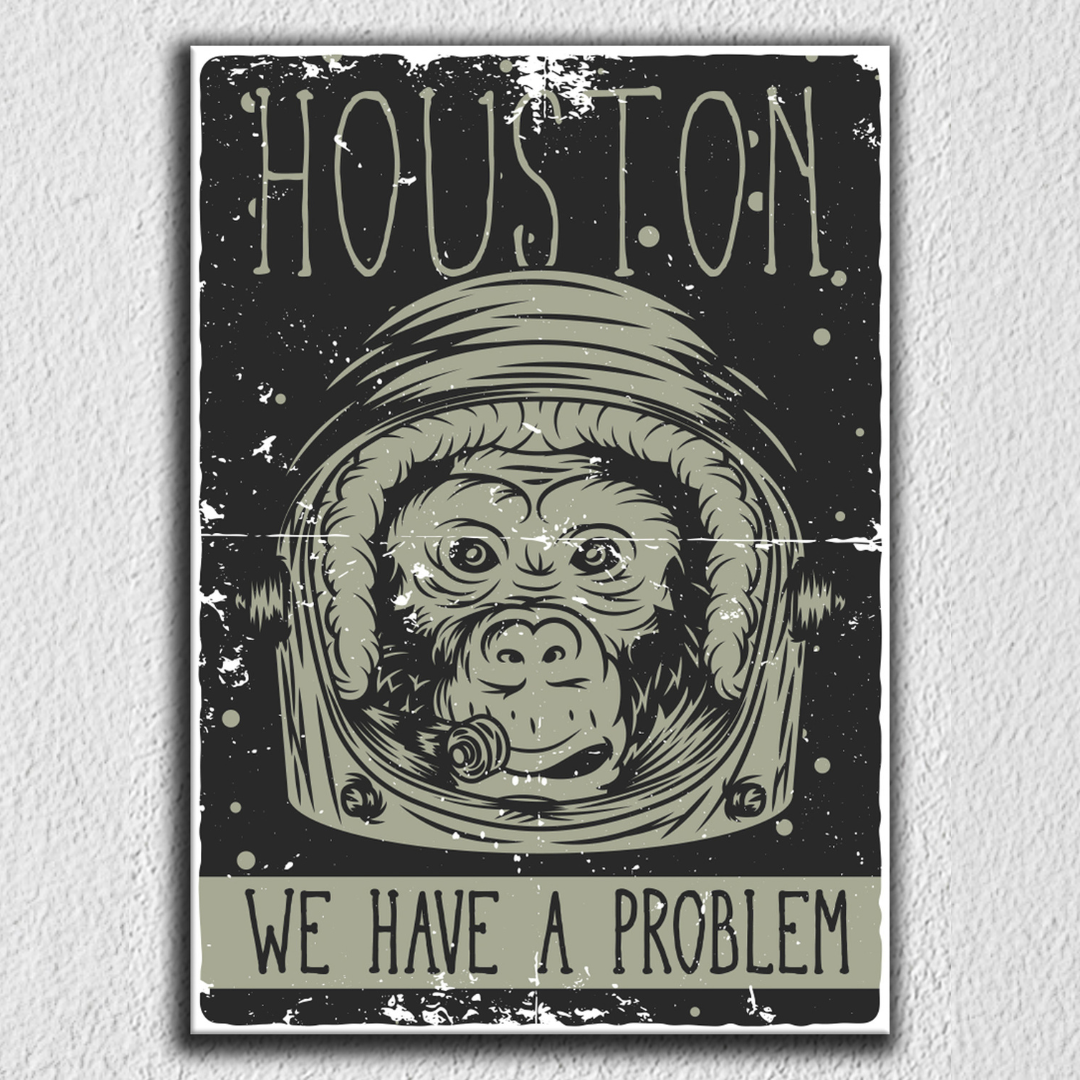 Monkey We Have A Problem Art