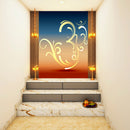 Om Graphic Self Adhesive Sticker Poster