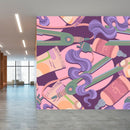 Purple Hair Tool Wallpaper