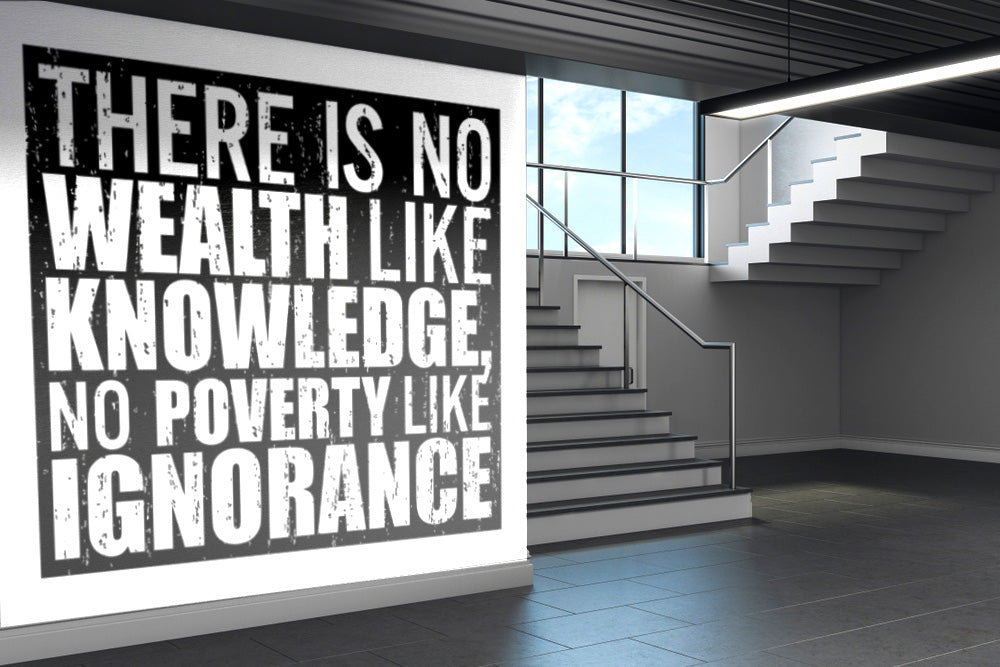 Wealth Like Knowledge Wallpaper