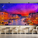 Purple City Wallpaper