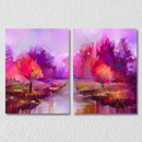 Nature Landscape Wall Art 4, Set Of 2