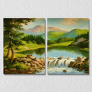 Nature Landscape Wall Art 3, Set Of 2