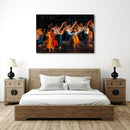 Blurry Couple Dance Painting