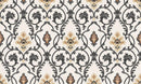 Moksh Floral Damask Wallpaper