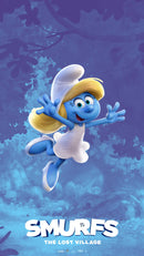 Smurfette Anime Self Adhesive Sticker For Refrigerator