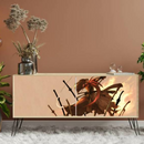 Sword Manga Characetr Sticker