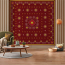 Rajasthani Block Art Wallpaper