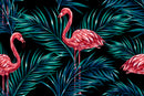Flamingo Black Wallpaper