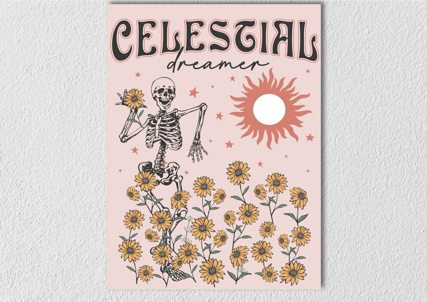 Celestial Dream Skeleton Art