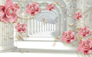 Pink Flowers Customize Wallpaper