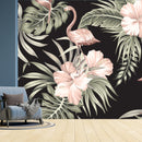Flamingo Hibiscus Wallpaper
