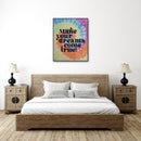 Tie Dye Make Your Dreams Come True Wall Art