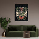 Stay Chill Skeleton Art