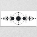 Black And White Moon Phases