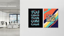You create your own calm Set of 2